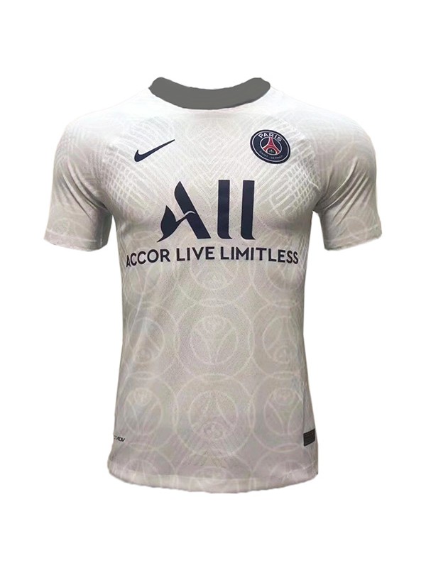 22/23 PSG Pre-Game Training Jersey White Spotted Vest - Kitsociety