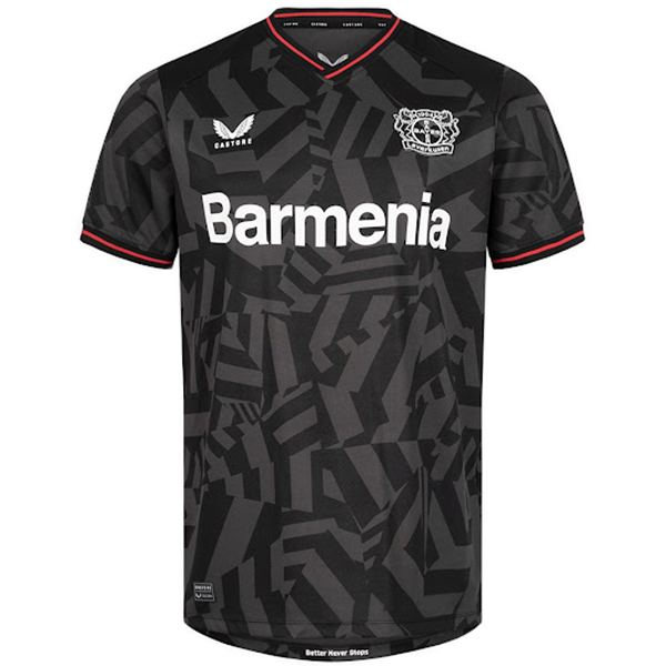 Bayer 04 Leverkusen away jersey soccer uniform men's second football kit sport tops shirt 2022-2023