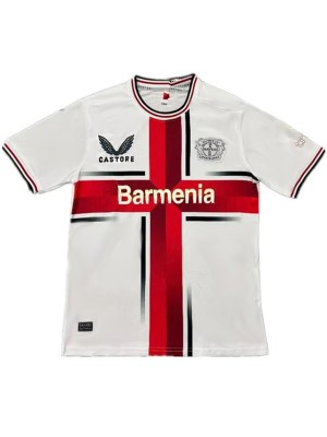 Bayer 04 Leverkusen away jersey soccer uniform men's second football kit sports top shirt 2024-2025
