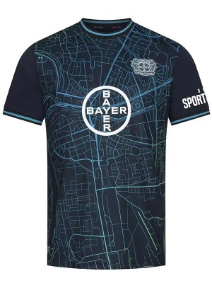 Bayer 04 Leverkusen special jersey soccer uniform men's black football kit tops sports shirt 2024-2025
