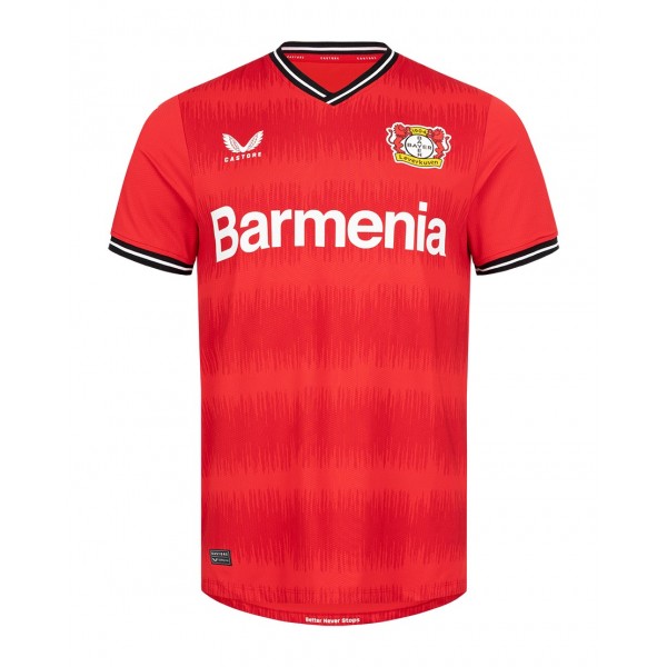 Leverkusen home jersey soccer uniform men's first football kit top sports shirt 2022-2023