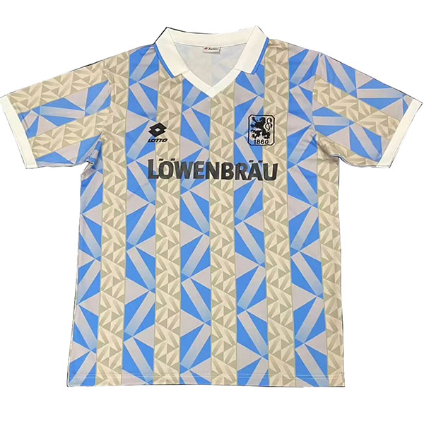 Munchen 1860 home retro soccer jersey soccer uniform men's first football kit sports top shirt 1992 