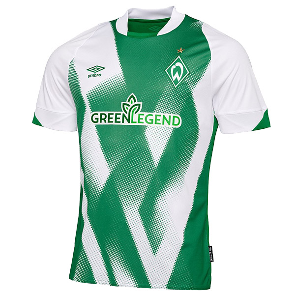 Werder Bremen home jersey soccer uniform men's first sportswear kit football tops sport shirt 2022-2023