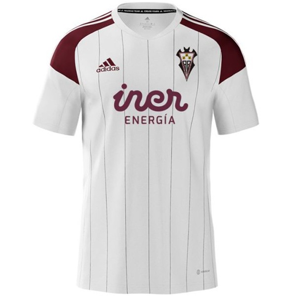Albacete home jersey soccer uniform men's first football tops sport shirt 2022-2023