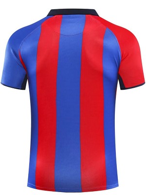 Barcelona home retro jersey vintage soccer uniform men's first football kit tops sport shirt 2001-2002