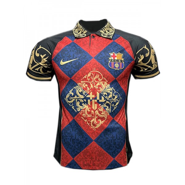 Barcelona special edition jersey player version soccer uniform red uniform men's sportswear football kit top sports shirt 2023-2024