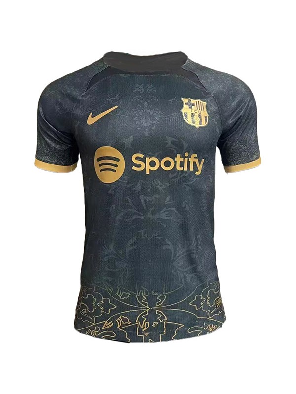 Barcelona special edition jersey soccer uniform black kit men's sportswear football tops sport shirt 2023-2024