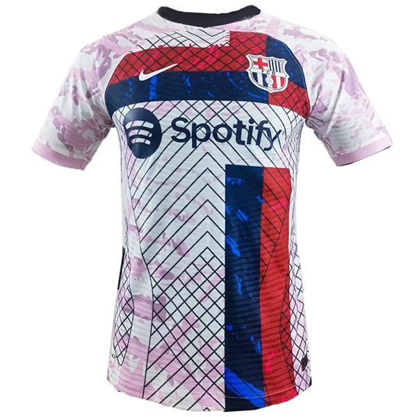 Barcelona special player version jersey soccer uniform men's sports football kit white top shirt 2022-2023