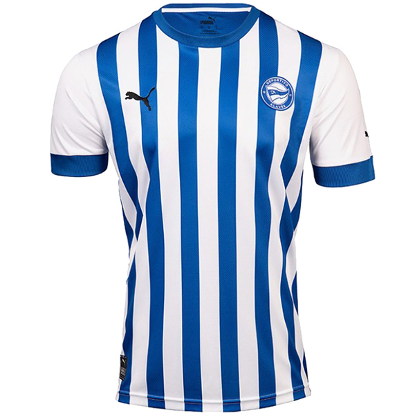 Deportivo Alaves home jersey soccer uniform men's first football kit top sports shirt 2022-2023