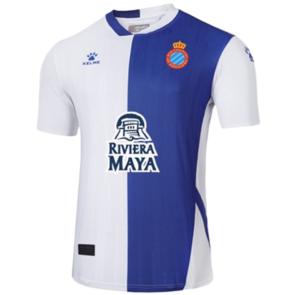 Espanyol home jersey soccer uniform men's first football kit top sports shirt 2022-2023