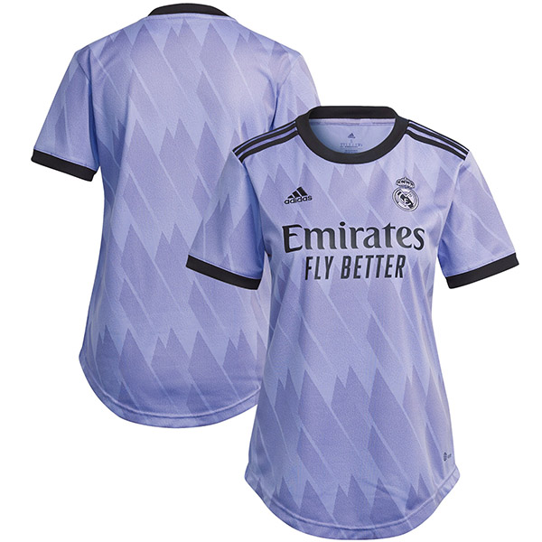 Real madrid away female jersey women's second soccer uniform sportswear football tops sport shirt 2022-2023