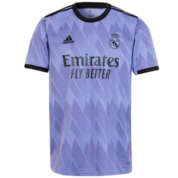 Real madrid away jersey soccer uniform men's second football kit top shirt 2022-2023