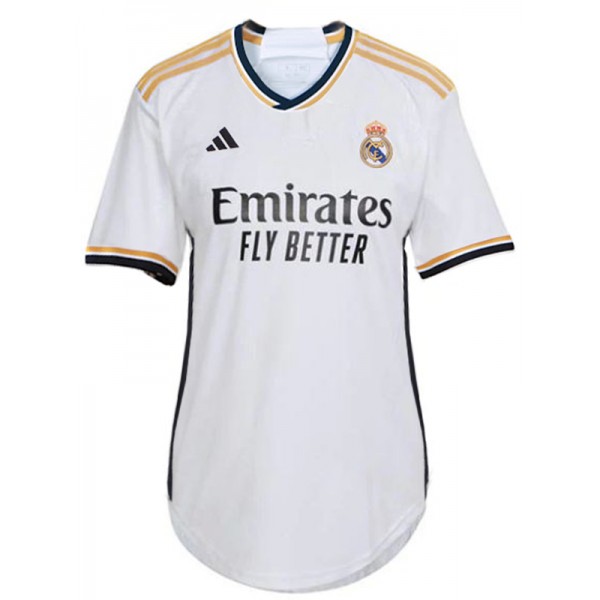 Real madrid home female jersey women's first soccer uniform sportswear football tops sport shirt 2023-2024