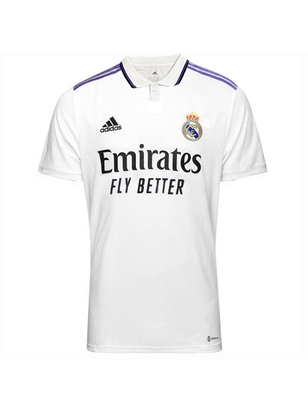 Real madrid home jersey soccer uniform men's first football top shirt 2022-2023
