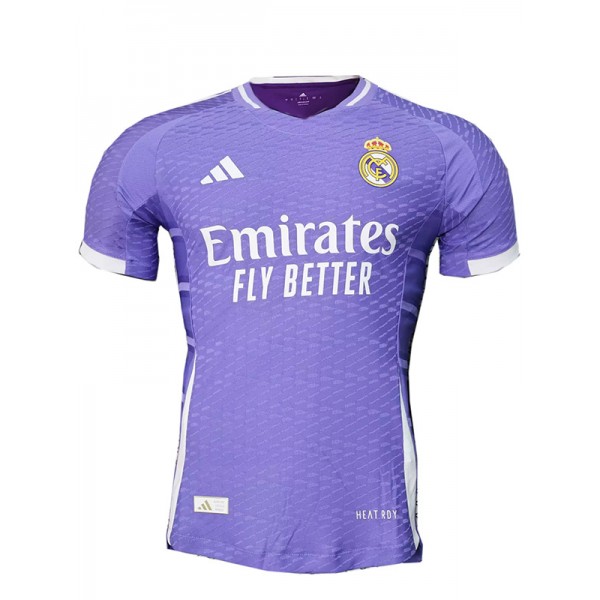 Real madrid special player edition jersey soccer uniform men's football kit tops sport purple shirt 2024-2025