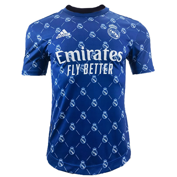 Real madrid special player version jersey soccer uniform men's sportswear football sport blue tops shirt 2022-2023