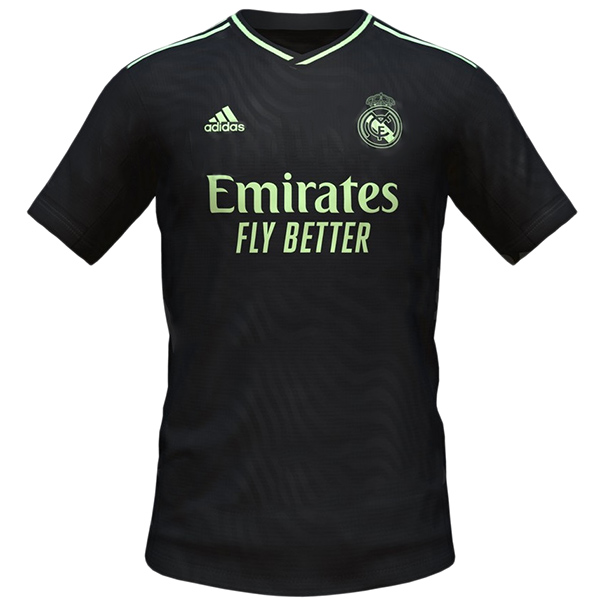 Real madrid third jersey soccer uniform men's 3rd football kit top shirt 2022-2023