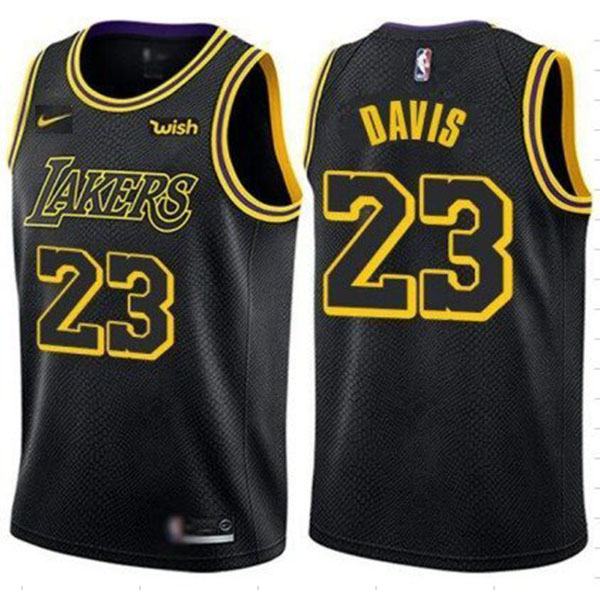 nike men nba swingman jersey anthony davis lakers black davis anthony