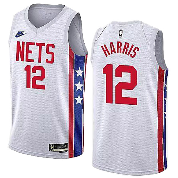 Brooklyn Nets Devin Harris jersey classic city 12 basketball uniform swingman limited edition white shirt 2023