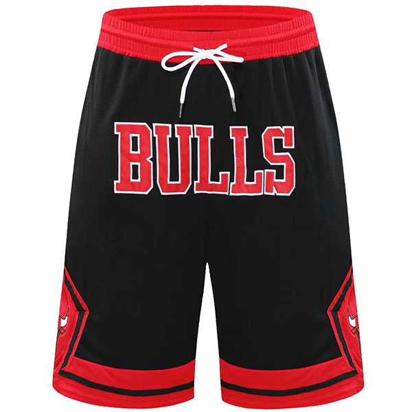 Bulls just don basketball uniforms retro shorts black