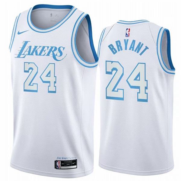 Los Angeles Kobe Bean Bryant 24 basketball swingman jersey nba