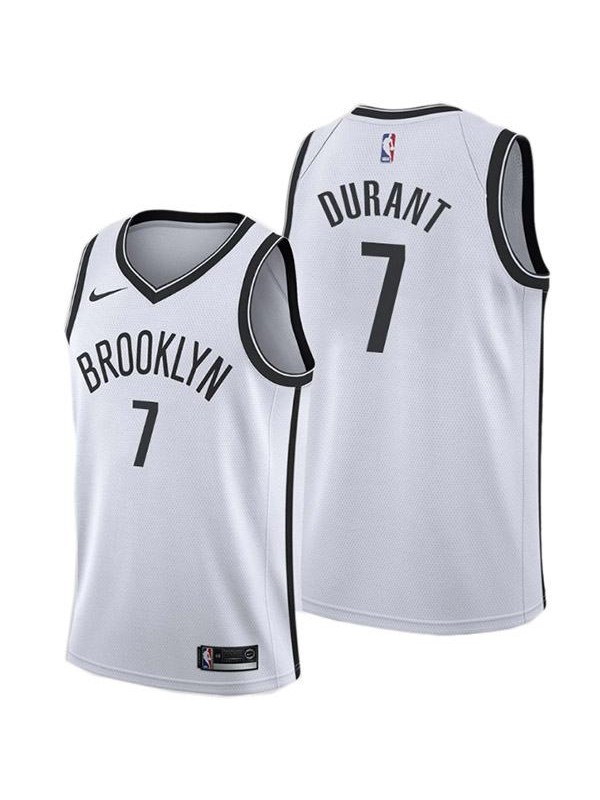 white kevin durant jersey