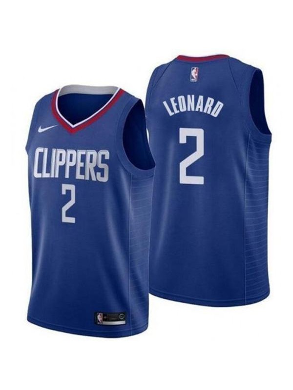 Swingman Men's Kawhi Leonard Blue Jersey - #2 Basketball Los