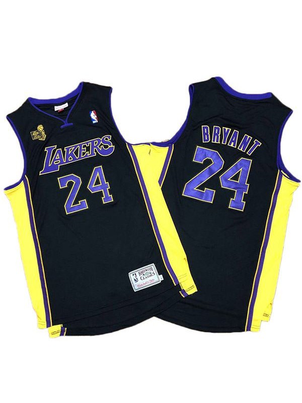 Men's Los Angeles Lakers Kobe Bryant 24 retro basketball jersey