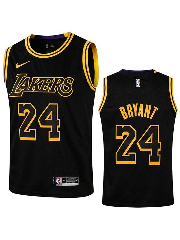 Men's los angeles lakers Kobe Bean Bryant 24 city edition jersey