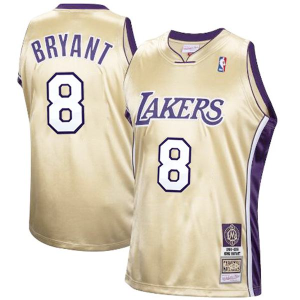 Men's los angeles lakers Kobe Bean Bryant 8 city edition jersey ...