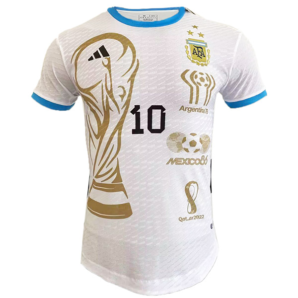 Argentina 2022 World Cup Champion Commemorative Jersey - Soccer