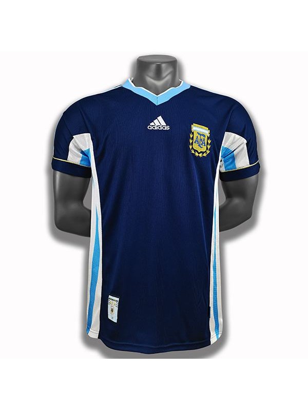 Argentina Jersey Away Soccer Jersey 1998