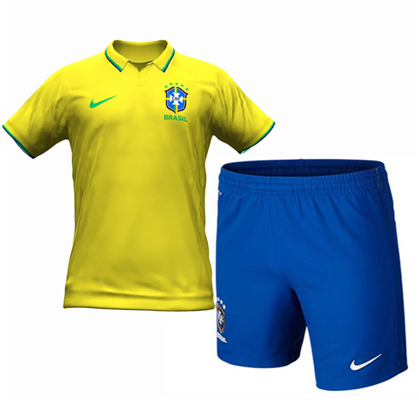 Youth Brazil Jersey Kit 2022 Home