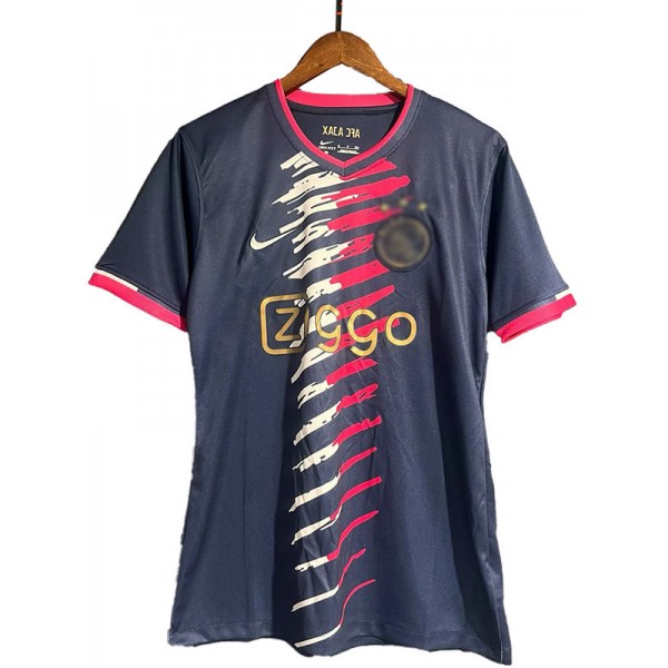 Ajx special edition jersey soccer uniform men's navy football kit tops sports shirt 2024-2025