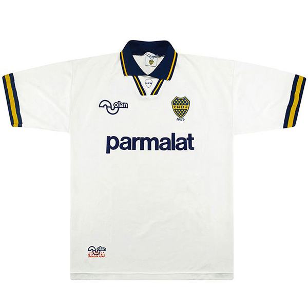 Boca juniors away retro jersey soccer maillot match men's second sportswear football shirt 1994-1995