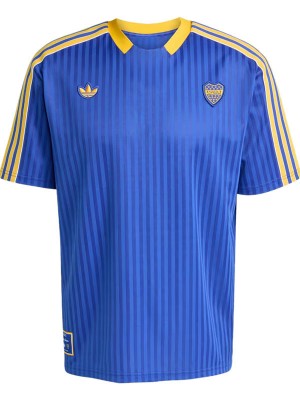 Boca juniors terrace icons jersey adult blue uniform men's shirt 2025-2026