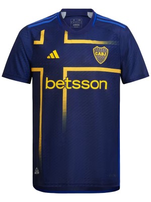Boca Juniors third jersey adult soccer uniform men's 3rd sportswear football kit top shirt 2024-2025