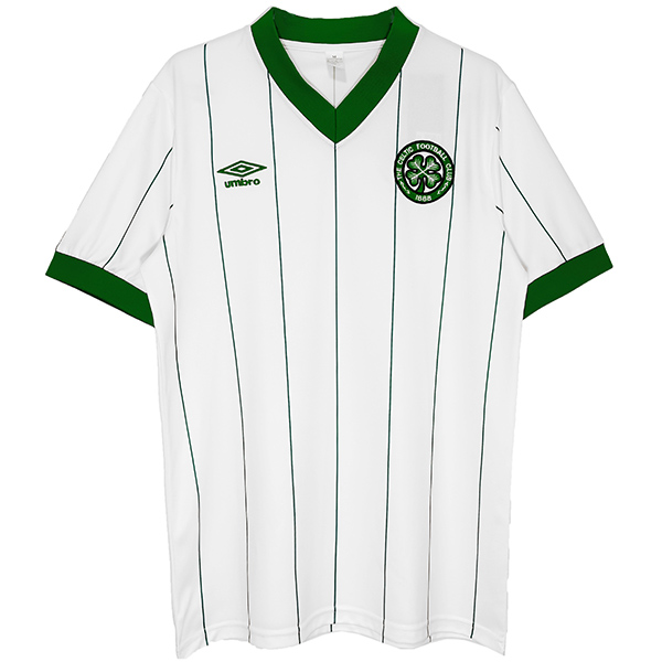 Celtic away retro jersey soccer match men's second sportswear football tops sport shirt 1984-1986