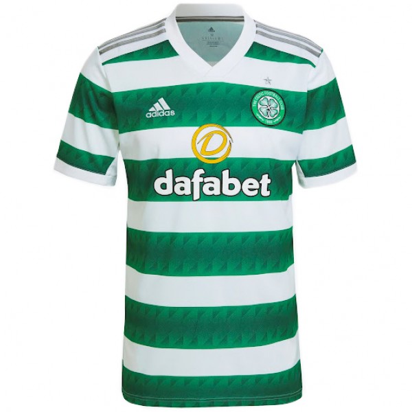 Celtic home jersey soccer uniform men's first football kit top shirt 2022-2023
