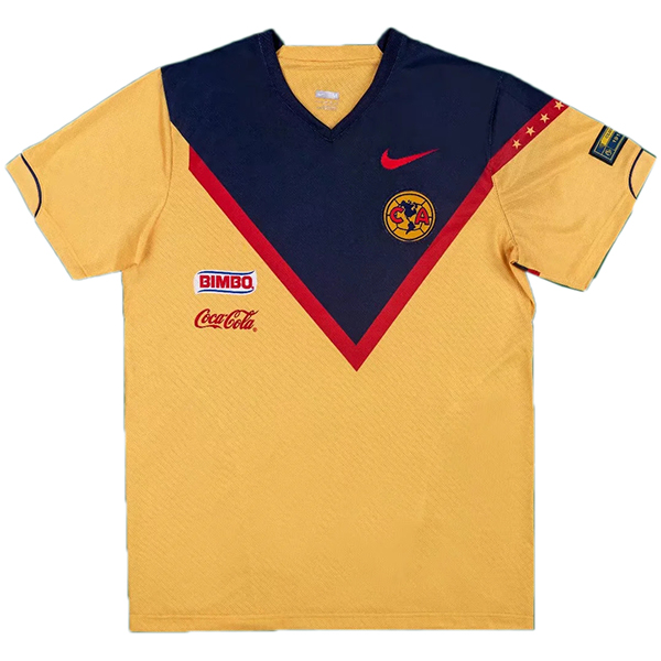 Club America home retro jersey soccer uniform men's first football top shirt 2005-2006