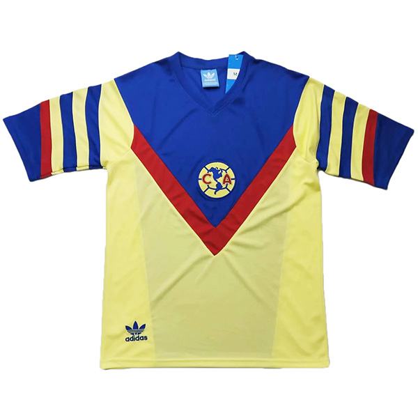 Club America home retro soccer jersey maillot match men's 1st sportwear football shirt 1987