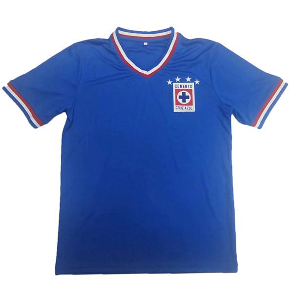 Cruz Azul home retro soccer jersey maillot match men's 1st sportwear football shirt 1974-1976
