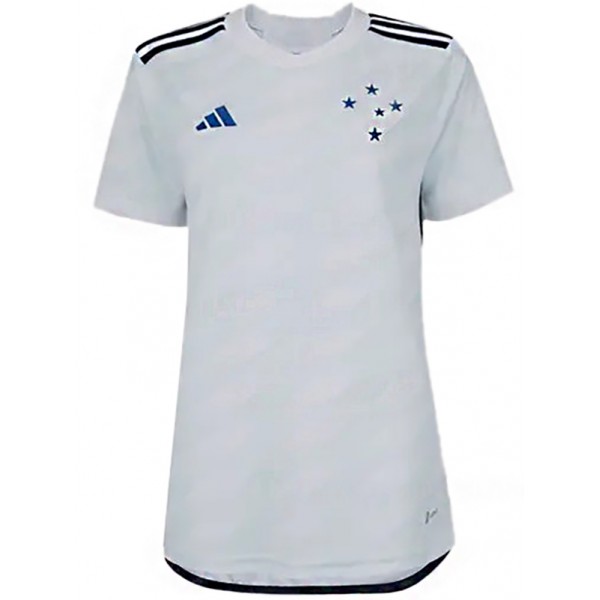 Cruzeiro away female jersey women's second soccer uniform ladies sportswear football tops sport shirt 2023-2024