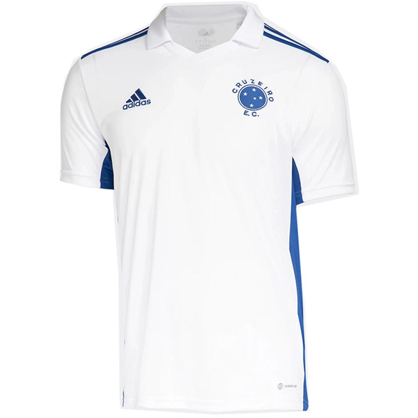 Cruzeiro away jersey soccer uniform men's second football kit tops sports shirt 2022-2023