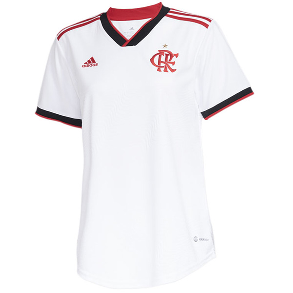 Flamengo away female jersey women's second soccer uniform sportswear football tops sport shirt 2022-2023