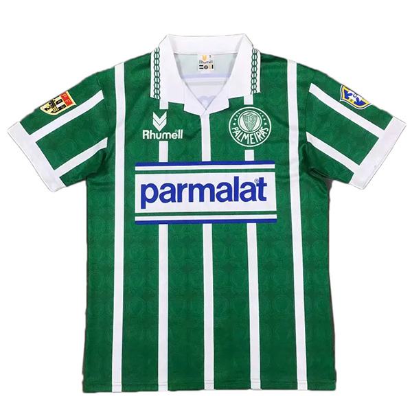 Palmeiras home retro soccer jersey sportwear men's 1st soccer shirt football sport t-shirt 1993-1994