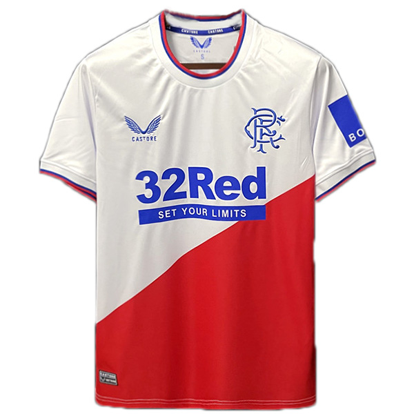 Rangers away jersey soccer uniform men's second kit sportswear football top shirt 2022-2023
