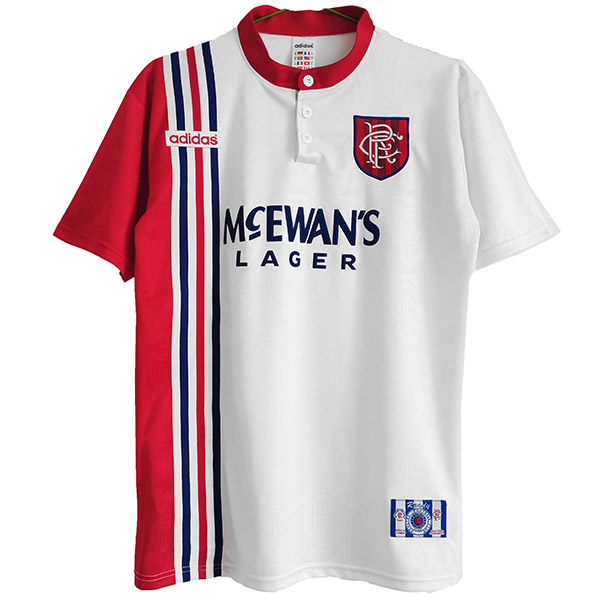 Rangers away retro jersey men's second sportswear football tops sport soccer shirt 1996-1997
