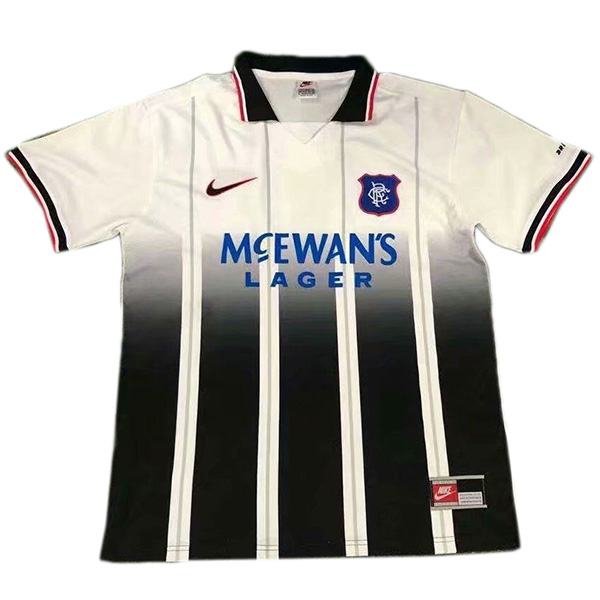Rangers away retro soccer jersey maillot match men's second sportswear football shirt 1997-1999