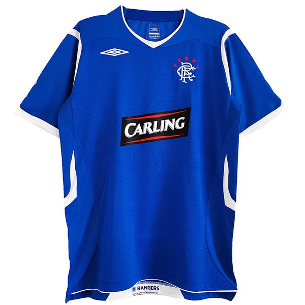 Rangers retro soccer jersey maillot match men'ssportwear football